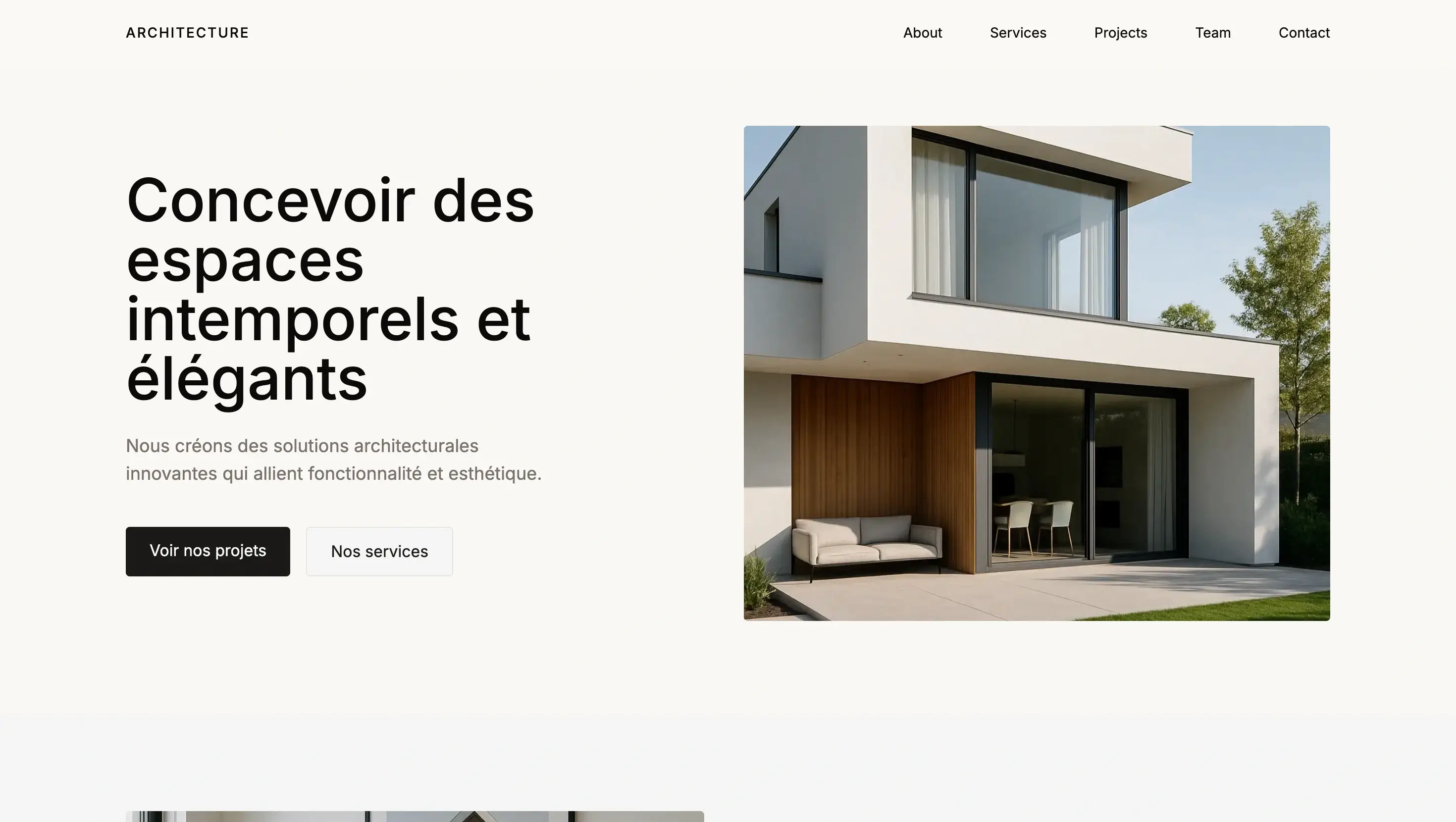 Cabinet d'Architecture Moderne